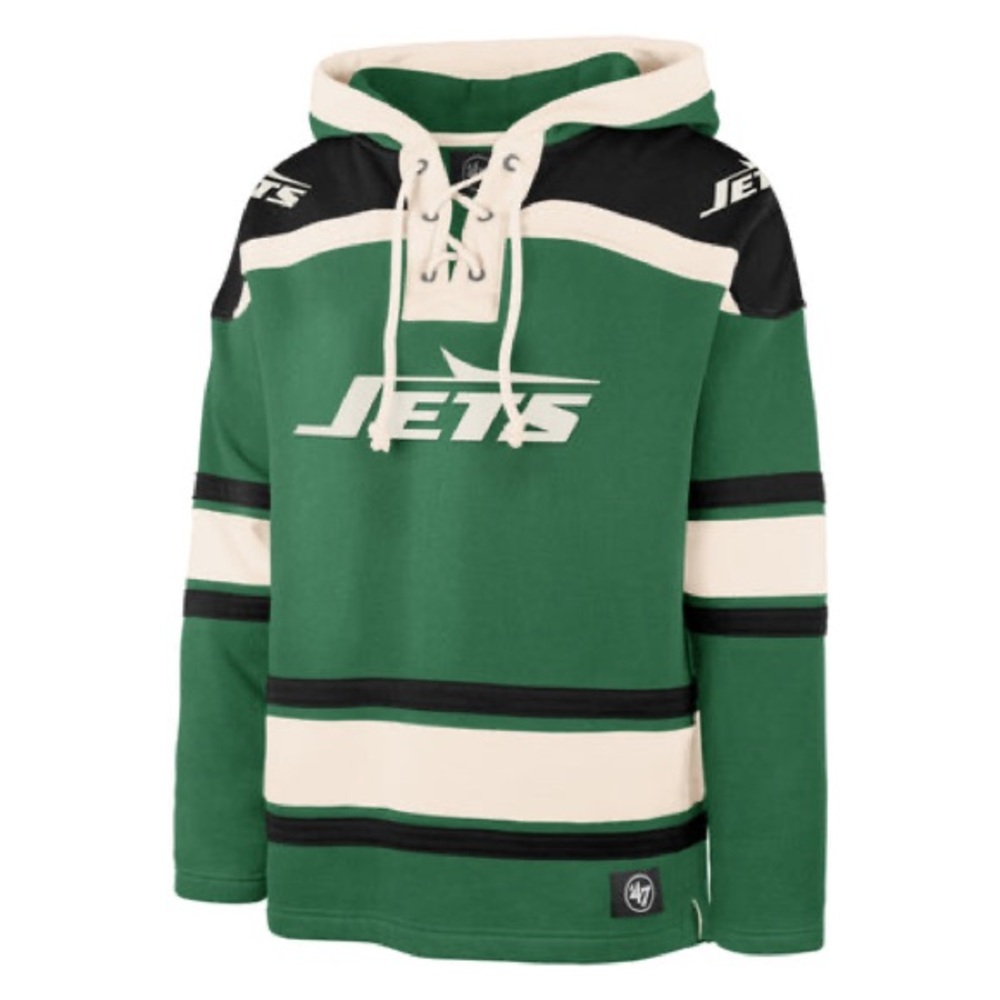 NEW YORK JETS HISTORIC SUPERIOR '47 LACER HOOD - Small